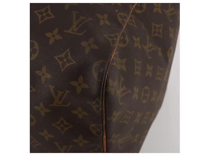 LOUIS VUITTON Monogram Sac Souple 55 Boston Bag M41622 LV Auth BA14394 Monogramma - vista 15