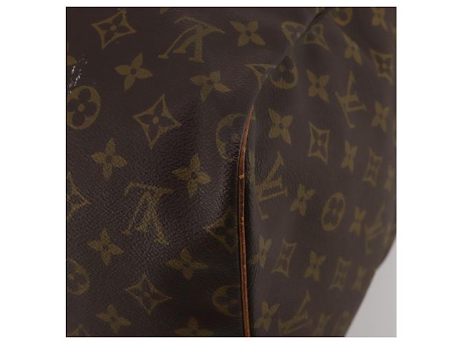 LOUIS VUITTON Monogram Sac Souple 55 Boston Bag M41622 LV Auth BA14394 Monogramma - vista 17