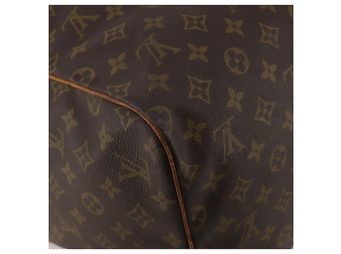LOUIS VUITTON Monogram Sac Souple 55 Boston Bag M41622 LV Auth BA14394 Monogramma - vista 18