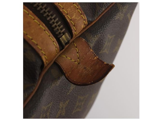 LOUIS VUITTON Monogram Sac Souple 55 Boston Bag M41622 LV Auth BA14394 Monogramma - vista 19