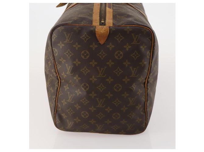 LOUIS VUITTON Monogram Sac Souple 55 Boston Bag M41622 LV Auth BA14394 Monogramma - vista 3