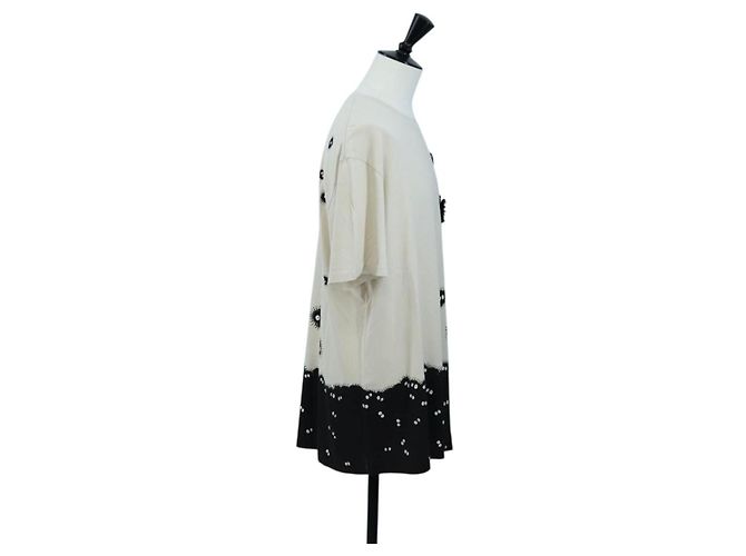Camiseta LOEWE Colaboración Totoro Soot Sprites Algodón L Beige Auth 192681M - vista 4