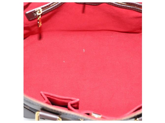 LOUIS VUITTON Borsa Tote Hampstead PM Damier Ebene N51205 LV Auth ka5516 - vista 10