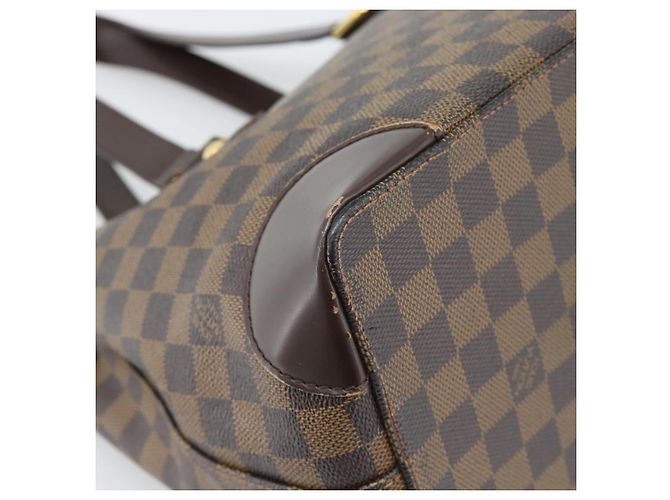 LOUIS VUITTON Borsa Tote Hampstead PM Damier Ebene N51205 LV Auth ka5516 - vista 16