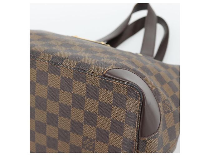LOUIS VUITTON Borsa Tote Hampstead PM Damier Ebene N51205 LV Auth ka5516 - vista 9