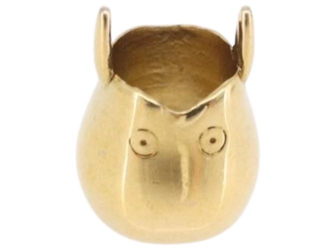 LOEWE Studio Ghibli My Neighbor Totoro Dice Little Totoro Charm Auth 167490SM Doré - vue 2