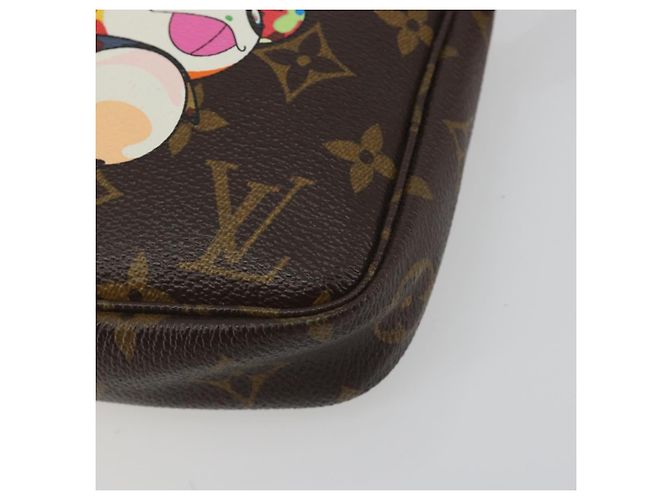 LOUIS VUITTON Monogram panda Pochette Accessoires Pouch M51981 LV Auth BA13669V Monogramm - Ansicht 14