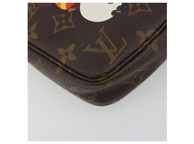 LOUIS VUITTON Monogram panda Pochette Accessoires Pouch M51981 LV Auth BA13669V Monogramm - Ansicht 17