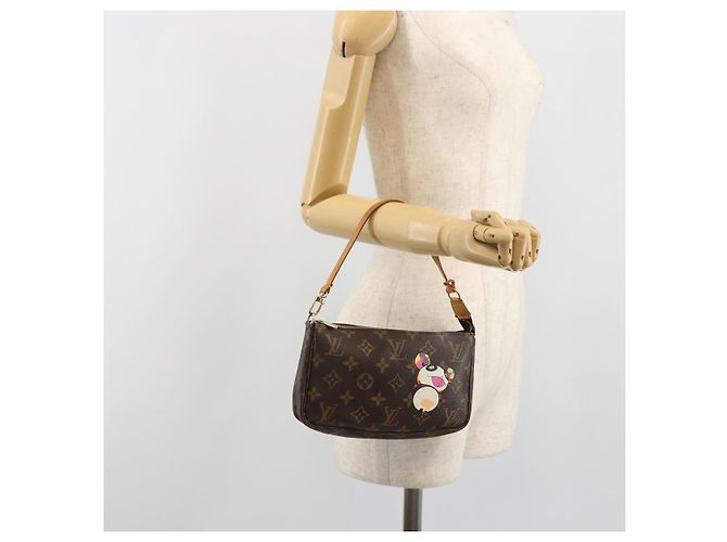 LOUIS VUITTON Monogram panda Pochette Accessoires Pouch M51981 LV Auth BA13669V Monogramm - Ansicht 21