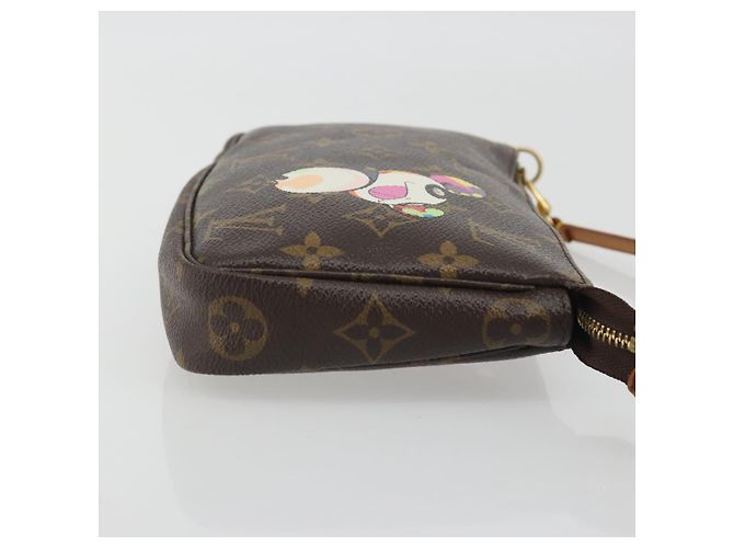 LOUIS VUITTON Monogram panda Pochette Accessoires Pouch M51981 LV Auth BA13669V Monogramm - Ansicht 3