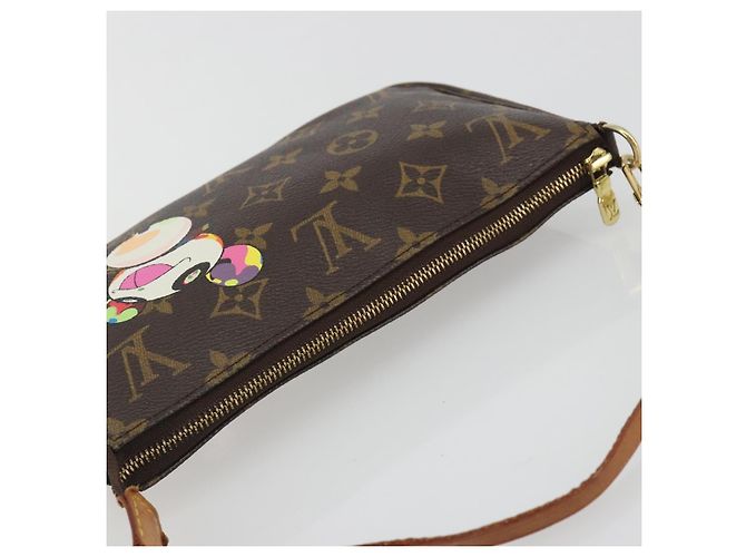 LOUIS VUITTON Monogram panda Pochette Accessoires Pouch M51981 LV Auth BA13669V Monogramm - Ansicht 6