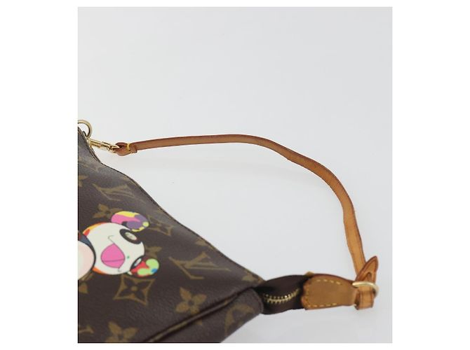 LOUIS VUITTON Monogram panda Pochette Accessoires Pouch M51981 LV Auth BA13669V Monogramm - Ansicht 8