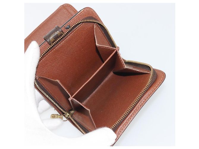 LOUIS VUITTON Monogram Compact Zip Wallet M61667 LV Auth 193592 Monogramma - vista 10