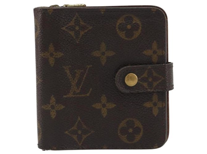 LOUIS VUITTON Monogram Compact Zip Wallet M61667 LV Auth 193592 Monogramma - vista 13