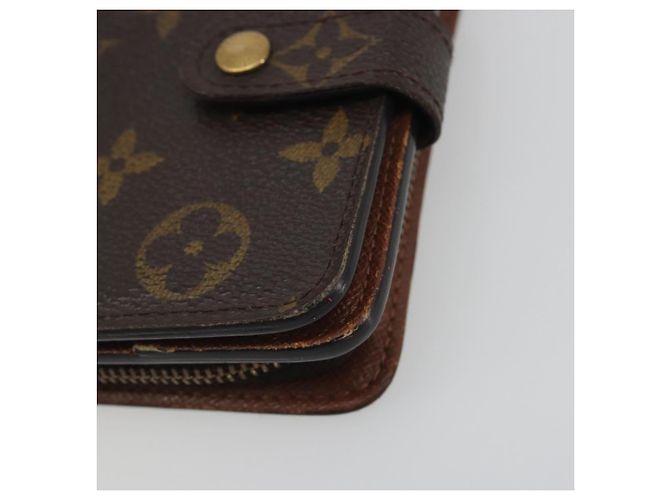 LOUIS VUITTON Monogram Compact Zip Wallet M61667 LV Auth 193592 Monogramma - vista 7