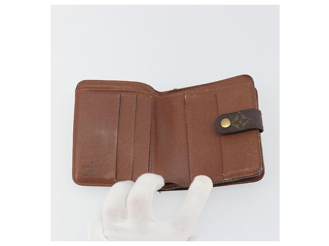 LOUIS VUITTON Monogram Compact Zip Wallet M61667 LV Auth 193592 Monogramma - vista 8