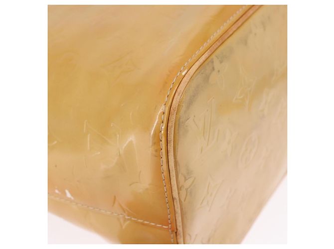 LOUIS VUITTON Borsa Monogram Vernis Houston Beige M91004 LV Auth gh2315 - vista 10