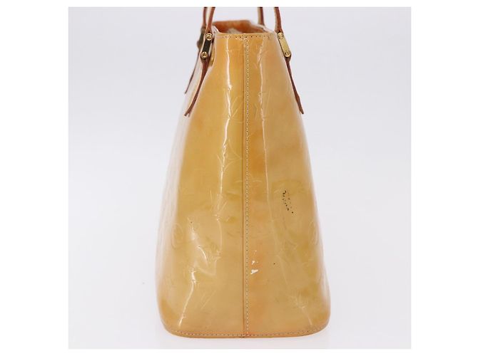 LOUIS VUITTON Borsa Monogram Vernis Houston Beige M91004 LV Auth gh2315 - vista 5