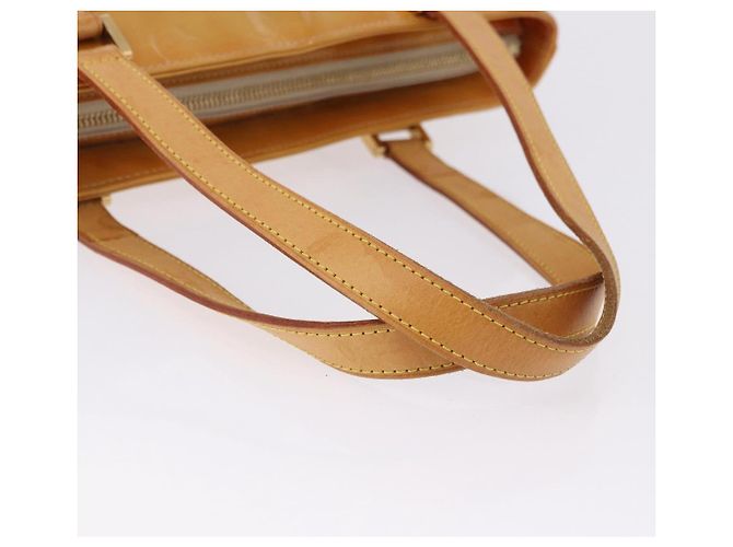 LOUIS VUITTON Borsa Monogram Vernis Houston Beige M91004 LV Auth gh2315 - vista 9