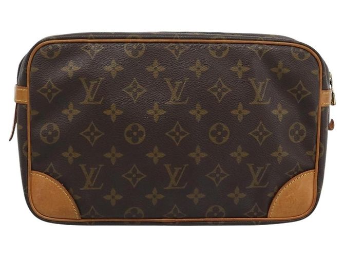 LOUIS VUITTON Monogram Compiegne 28 Clutch M51845 LV Auth BA14662 Monogramma - vista 2