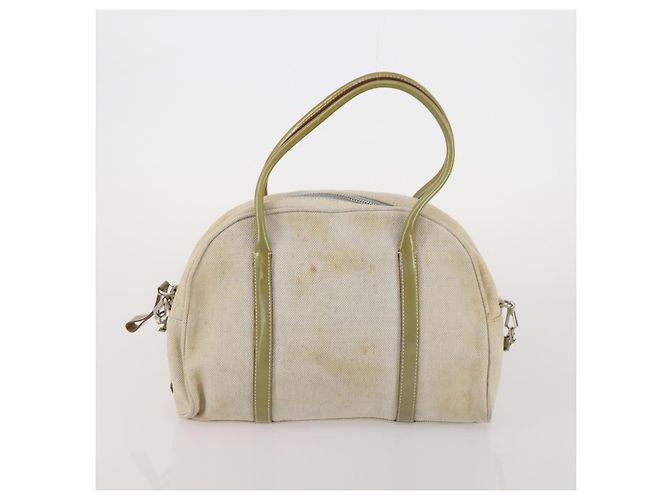 Borsa a Spalla PRADA Nylon Canvas 2way 4 Set Rosso Nero Auth bs36350 - vista 14