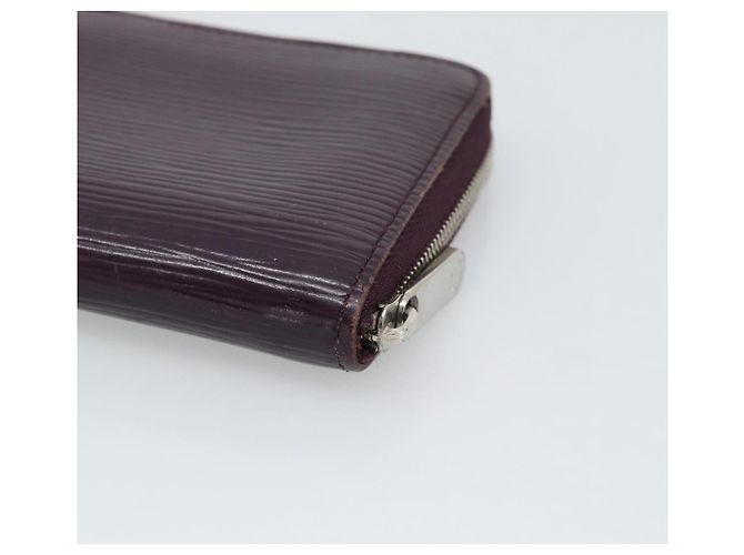 LOUIS VUITTON Epi Zippy Coin Purse Cassis M6015K LV Auth 195152 - vista 15