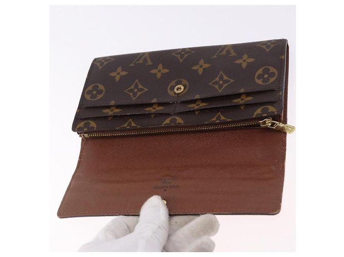 LOUIS VUITTON Monogram Portefeuille Sarah Long Wallet M61734 LV Auth 192444 Monogramma - vista 18