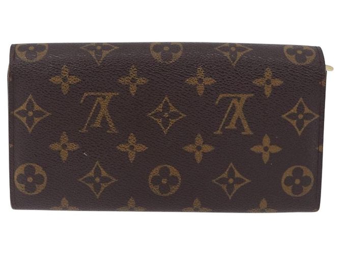 LOUIS VUITTON Monogram Portefeuille Sarah Long Wallet M61734 LV Auth 192444 Monogramma - vista 2