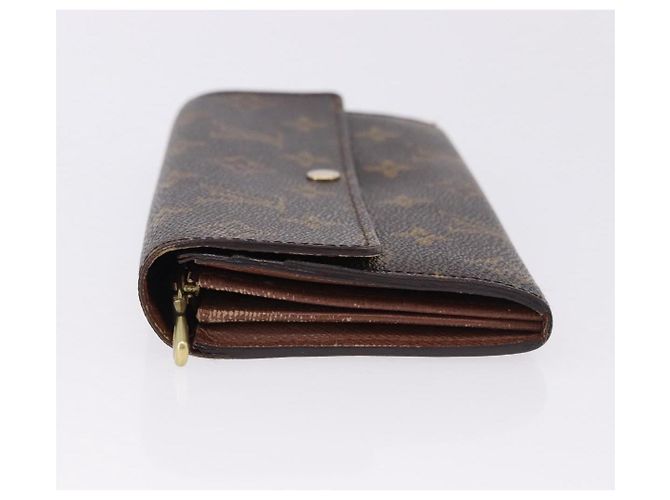 LOUIS VUITTON Monogram Portefeuille Sarah Long Wallet M61734 LV Auth 192444 Monogramma - vista 4
