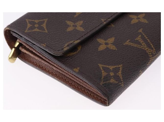 LOUIS VUITTON Monogram Portefeuille Sarah Long Wallet M61734 LV Auth 192444 Monogramma - vista 7