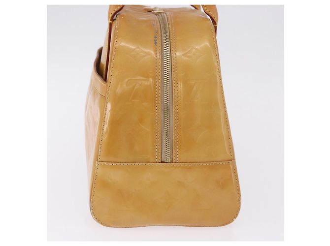 LOUIS VUITTON Borsa Monogram Vernis Tompkins Square Beige M91149 Auth gh2233 - vista 4
