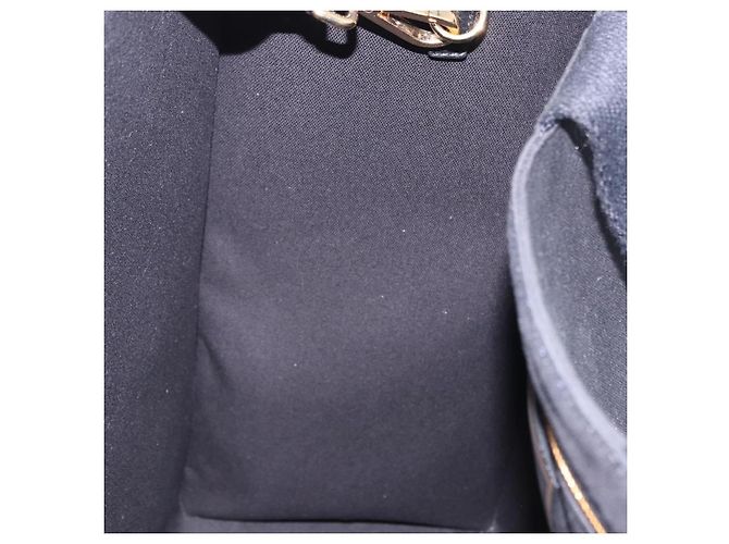 Borsa Tote FENDI FENDACE Canvas 2way Nero Oro 7VA558 Auth ka5494M D'oro - vista 19