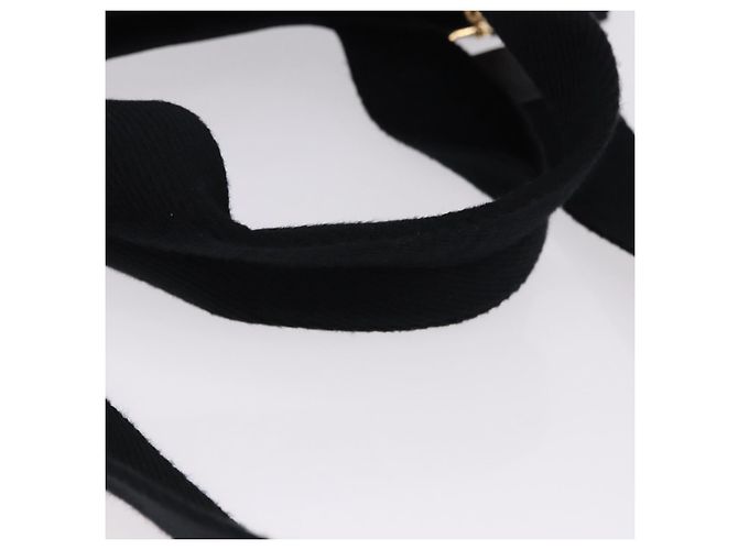 Borsa Tote FENDI FENDACE Canvas 2way Nero Oro 7VA558 Auth ka5494M D'oro - vista 7