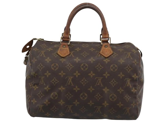 LOUIS VUITTON Borsa Monogram Speedy 30 M41526 LV Auth bs36196 Monogramma - vista 2