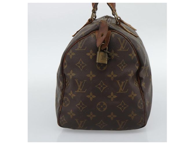 LOUIS VUITTON Borsa Monogram Speedy 30 M41526 LV Auth bs36196 Monogramma - vista 4