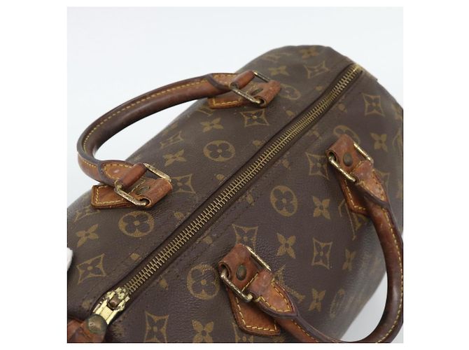 LOUIS VUITTON Borsa Monogram Speedy 30 M41526 LV Auth bs36196 Monogramma - vista 6