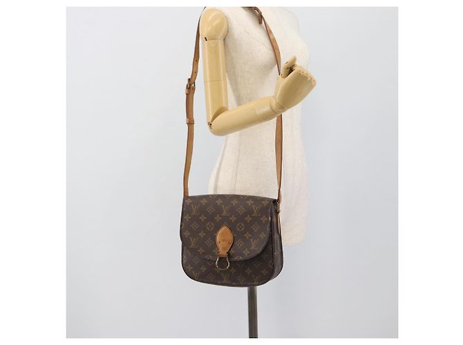 LOUIS VUITTON Bolsa de Ombro Monogram Saint Cloud GM M51242 LV Auth bs36668 Monograma - vista 26