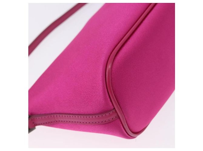 GUCCI Accessory Pouch Canvas Pink Silver 039 1103 Auth gh2280A Silvery - view 10