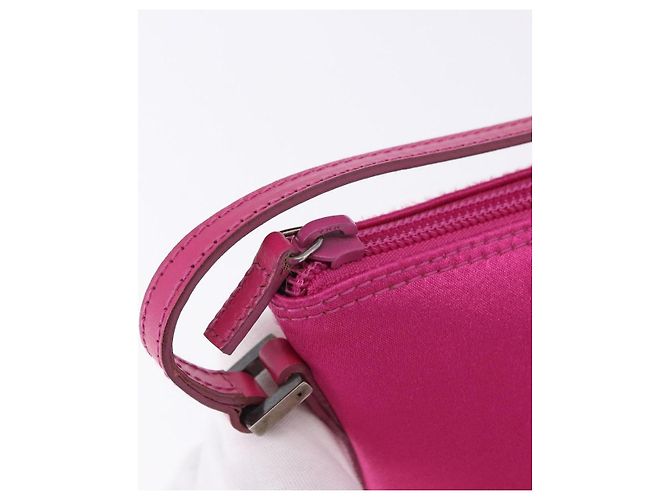 GUCCI Accessory Pouch Canvas Pink Silver 039 1103 Auth gh2280A Silvery - view 14