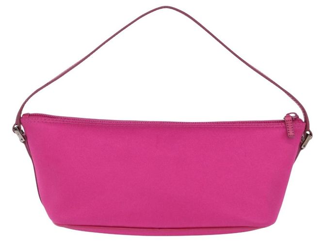 GUCCI Accessory Pouch Canvas Pink Silver 039 1103 Auth gh2280A Silvery - view 3