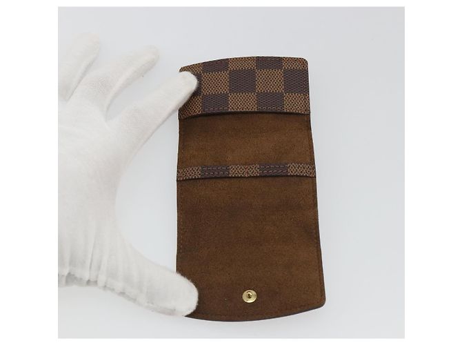 LOUIS VUITTON Damier Ebene Cuff Case LV Auth 195159 - vista 14