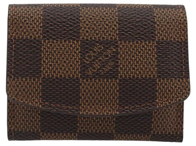 LOUIS VUITTON Damier Ebene Cuff Case LV Auth 195159 - vista 2
