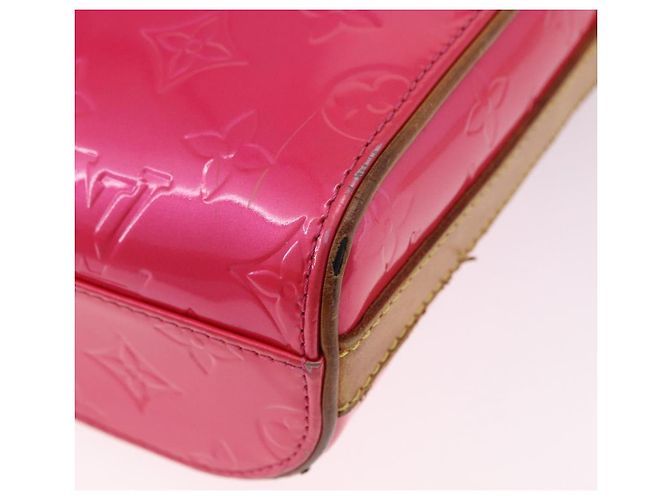 LOUIS VUITTON Monogram Vernis Sullivan Vertical Fuchsia Pink M91259 Auth 195267 Rosa Fuschia - vista 17