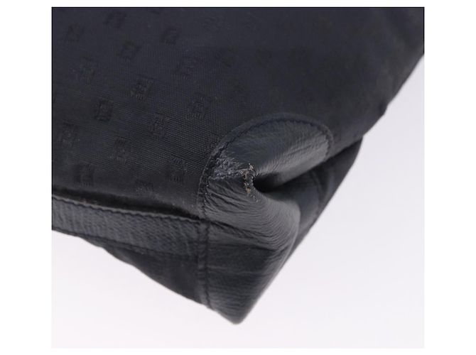FENDI Handtasche Canvas Navy Black Auth gh2269 Schwarz Marineblau - Ansicht 13