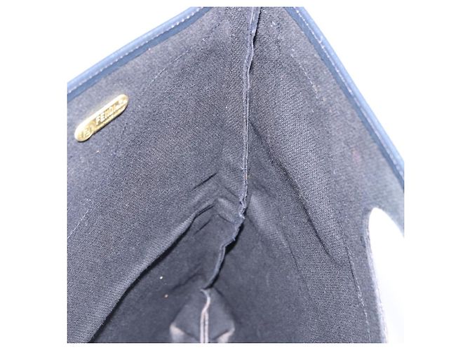 FENDI Handtasche Canvas Navy Black Auth gh2269 Schwarz Marineblau - Ansicht 16