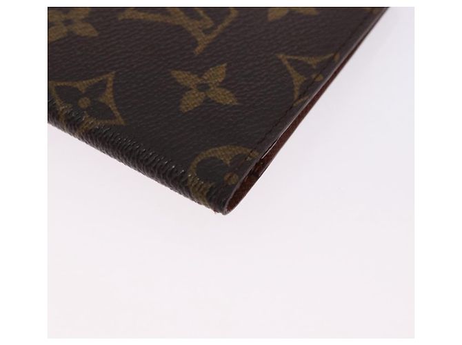 LOUIS VUITTON Monogram Agenda Poche Note Cover R20503 LV Auth BA14538 Monogramma - vista 10