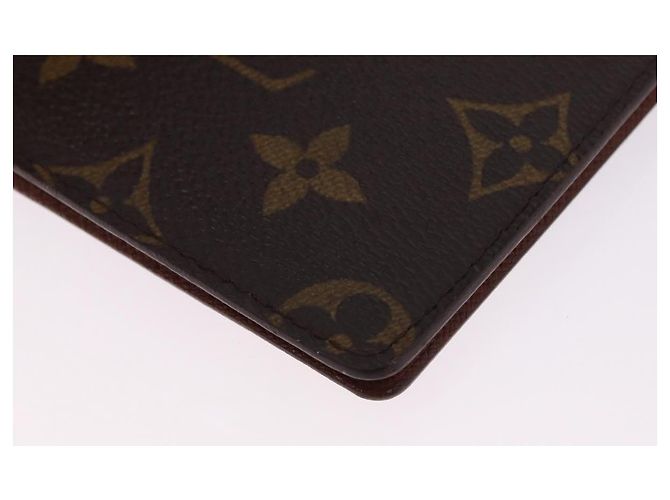 LOUIS VUITTON Monogram Agenda Poche Note Cover R20503 LV Auth BA14538 Monogramma - vista 11