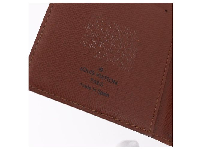 LOUIS VUITTON Monogram Agenda Poche Note Cover R20503 LV Auth BA14538 Monogramma - vista 13