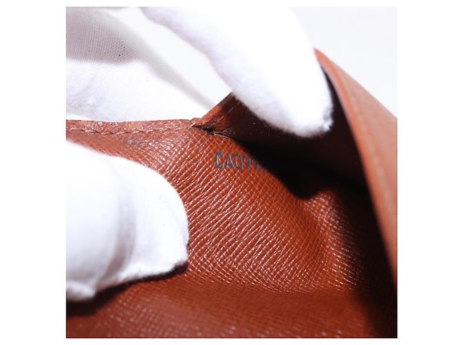 LOUIS VUITTON Monogram Agenda Poche Note Cover R20503 LV Auth BA14538 Monogramma - vista 16