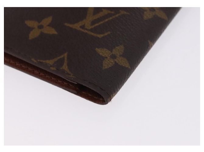 LOUIS VUITTON Monogram Agenda Poche Note Cover R20503 LV Auth BA14538 Monogramma - vista 9